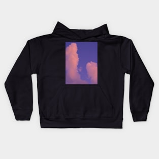 Smoke Cloud - Purple Kids Hoodie